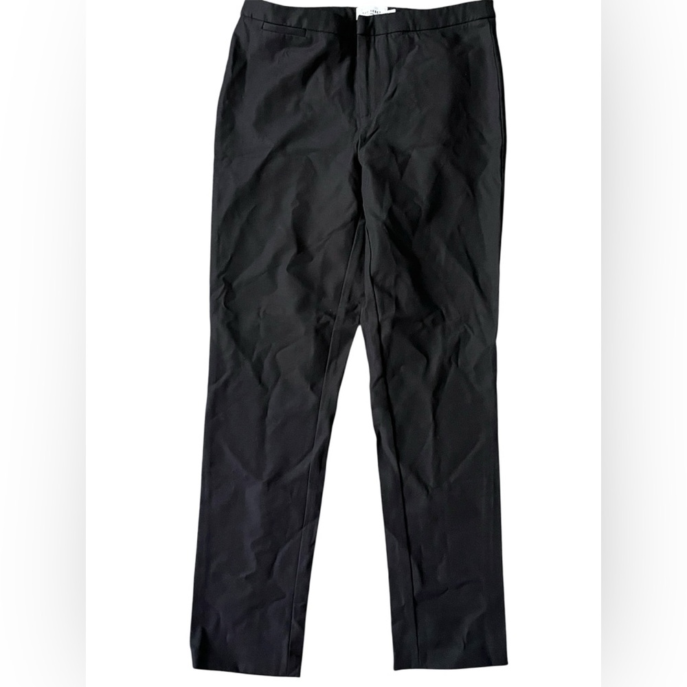 The Reset R Label Solid Black Women’s Straight Ankle Pants